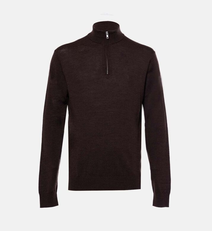 Les Deux Greyson Half-zip Merino Knit, Packshot View
