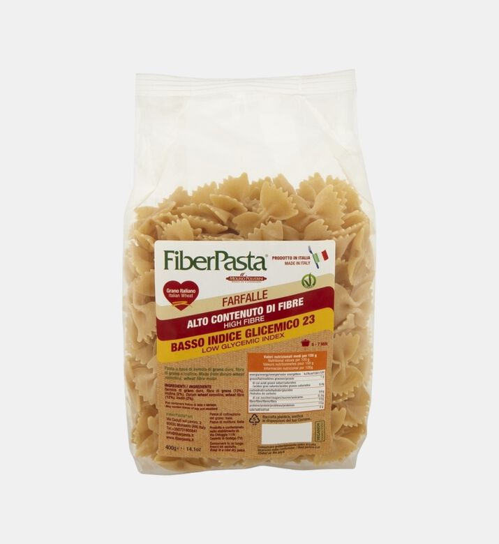 High Fiber Extreme Low In Sugar Farfalle Pasta