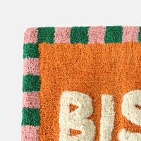 Bisous Cotton Bath Mat