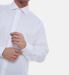 قميص قطن بصف أزرار