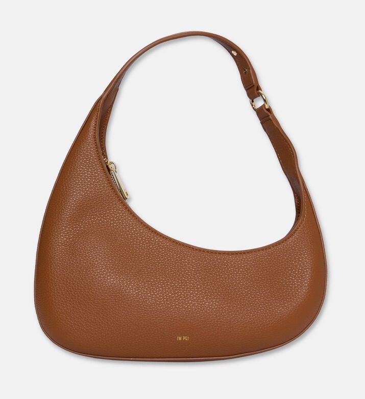 JW PEI Harlee Leather Shoulder Bag, Brown, Packshot View