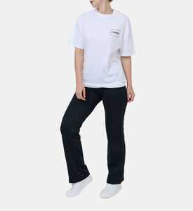 تيشيرت قطن برقعة لوغو