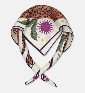 Galeries Lafayette Scarf Eleonore, Violet, Packshot View