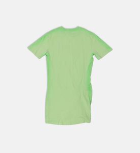 Airbrushed Cotton Jersey Dress