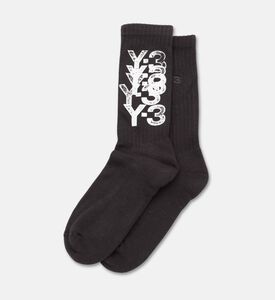Y-3 Logo-print Elastic Band Socks, Packshot View