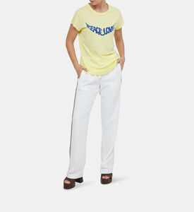 Pomy Glittery Side Bands Trousers