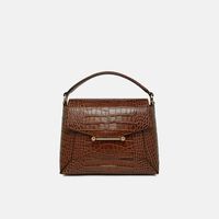Mosaic Leather Top-handle Bag