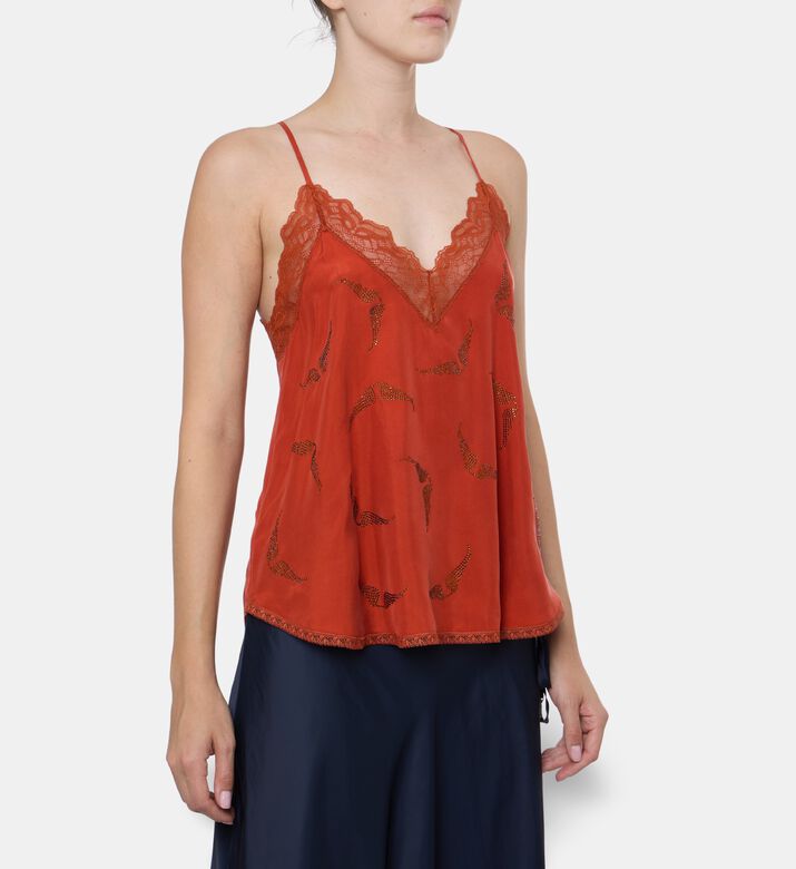 Zadig et Voltaire Top Christy, Model View