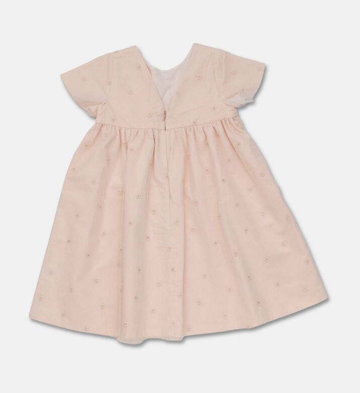 Jules & Juliette Paris Cotton Embroidered Short-sleeve Dress, Packshot View