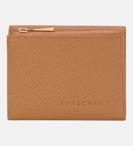 Longchamp Le Foulonn&eacute; Compact Zip Wallet, Aqua, Packshot View
