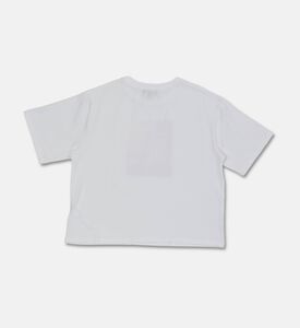 DKNY Logo-print Short-sleeve Crewneck T-shirt, Pink, 16y, Packshot View