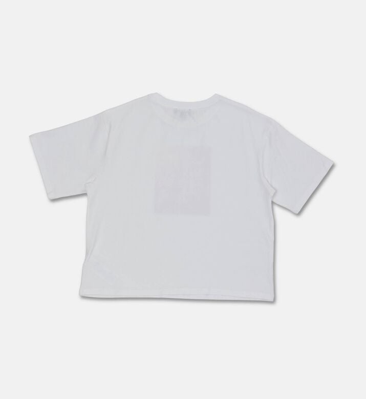 DKNY Logo-print Short-sleeve Crewneck T-shirt, Pink, 16y, Packshot View