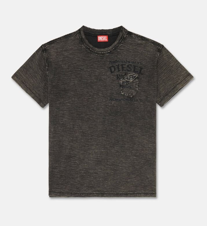 Diesel Graphic Pocket Crewneck T-shirt, Packshot View