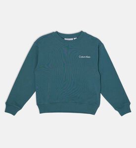 سويت شيرت بطبعة سيتي سين على الظهر