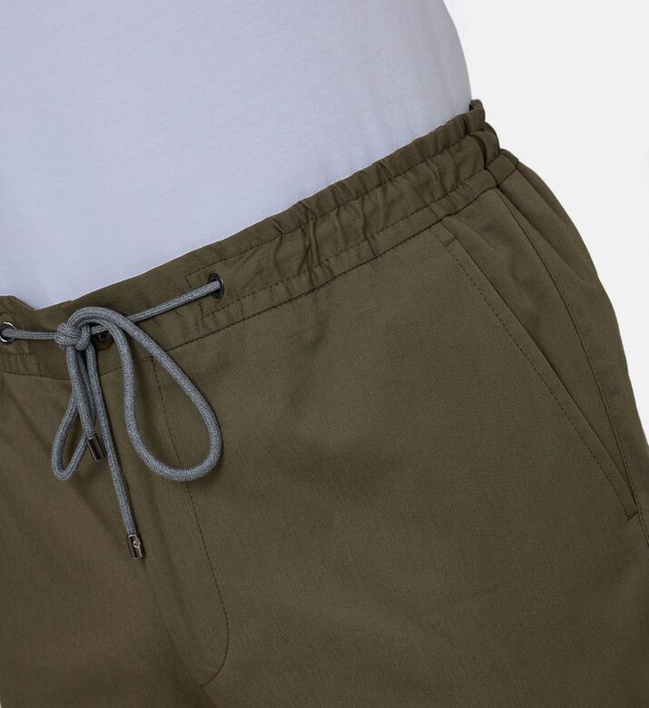 سروال بخصر قابل للتعديل بحبل