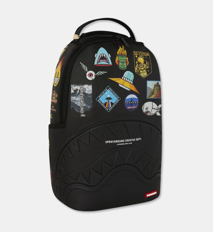 Sprayground All-over Patches Design Backpack, Packshot View