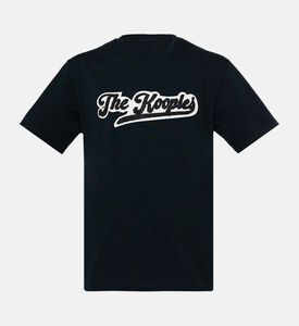 The Kooples Contrasting Applique Logo-print T-shirt, Packshot View