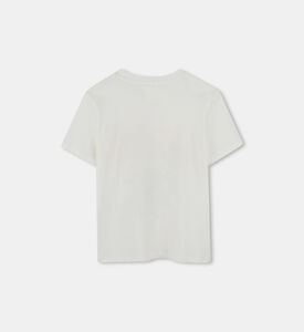 تيشيرت فضفاض بطبعة أزهار