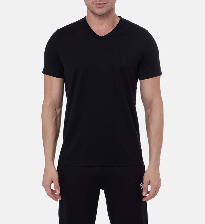 Relaxed-fit V-neck Short-sleeve T-shirt