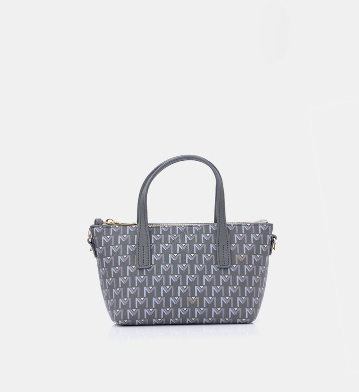 Maya.M The Baby Monotype-print Tote Bag, Grey, Packshot View