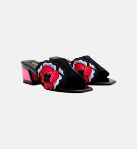 Vira Slanted-block Heel Sandals Vira Slanted-block Heel Sandals