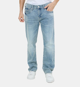 Five-pockets Raw Denim Pants