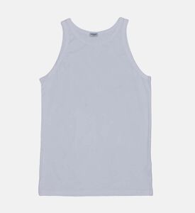 بلوزة قصيرة بياقة دائرية