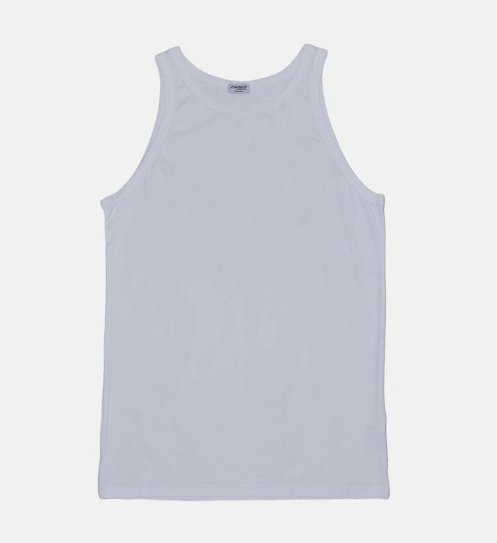 Round Neck Fitted Tank Top