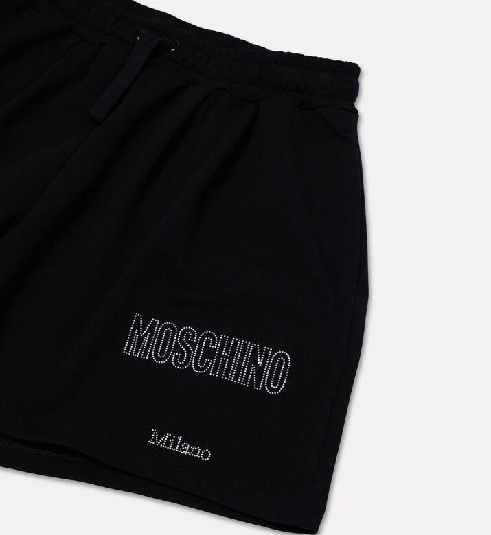 Moschino BKT Rhinestone-embellished Shorts, Packshot View