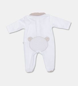 My First Collection Embroidered Crown Romper, Packshot View