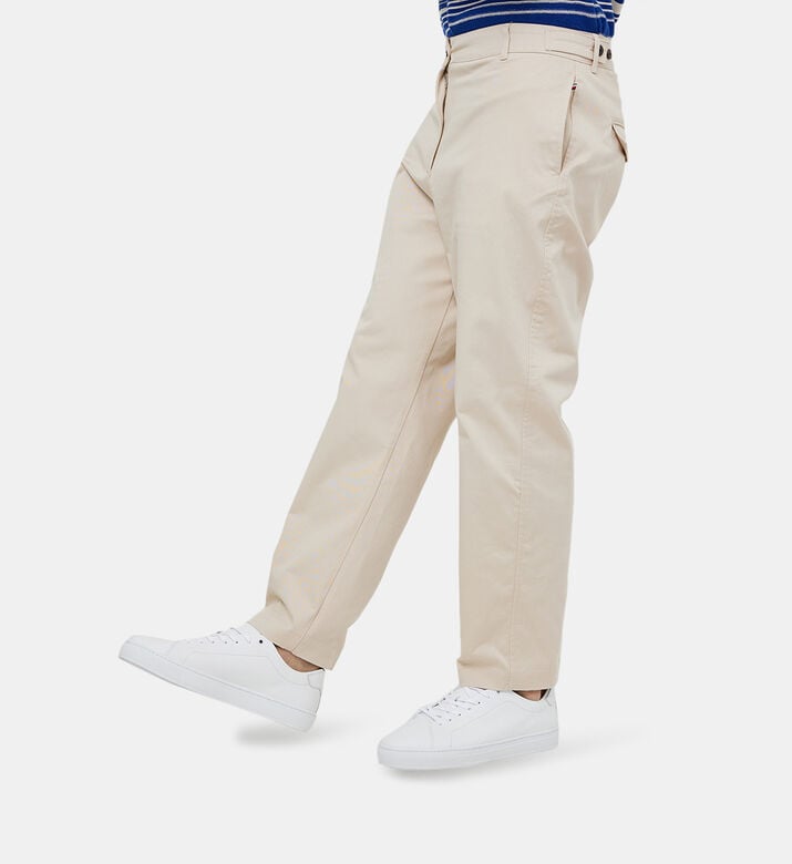 Tapered Twill Woven Chino Pants Tapered Twill Woven Chino Pants