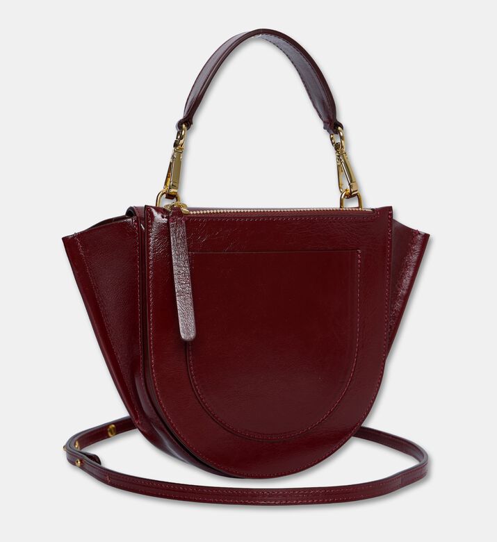 Wandler Bag Hortensia Mini, Burgundy, Packshot View