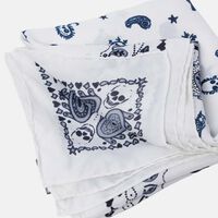 Debbie Cloud Bandana-print Scarf