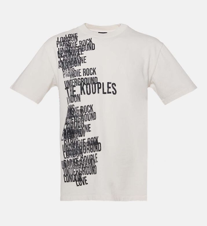 The Kooples Abstract Overlapping Logo-print, Packshot View