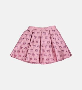 تنورة تيدي ذات لمسة نهائية معدنية للفتيات