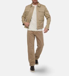 The Kooples Logo-embroidery Short-sleeve T-shirt, Model View