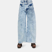 Double-waist Boyfriend Jeans