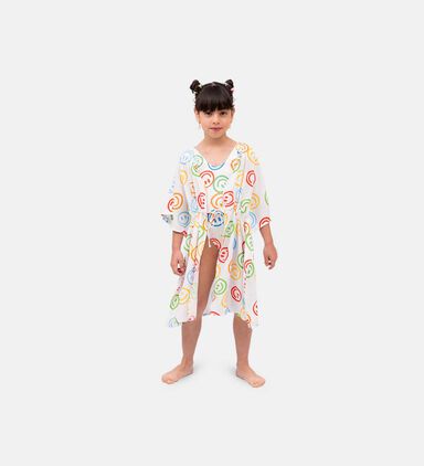 Smile Rainbow Swimwear Cover-up