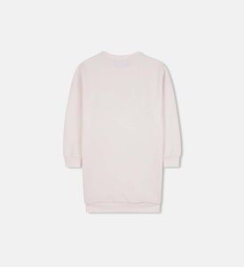 Printed Long-sleeve Dress