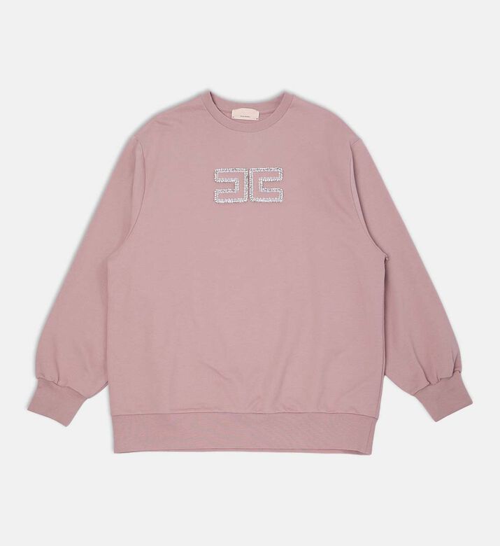 Logo-embellished Long-sleeve Sweatshirt