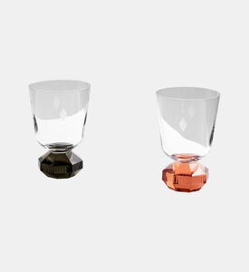 طقم زجاج كريستال تشيلسي من قطعتين