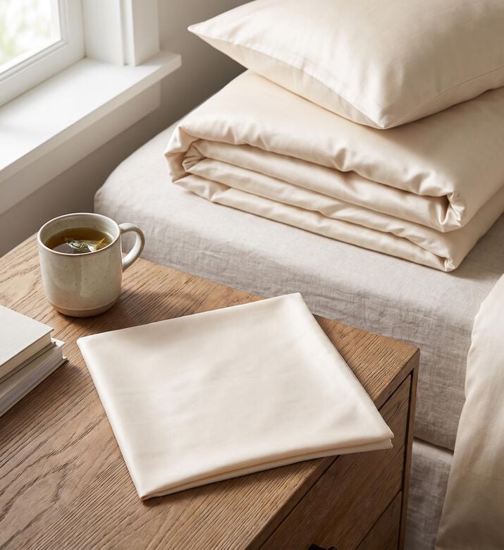 Home Deco and More Sateen Duvet Cover, Packshot View