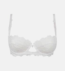 خلع الملابس الأزهار تول الصدرية نصف كوب