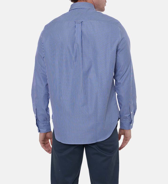 Stripe Pattern Long-sleeve Shirt