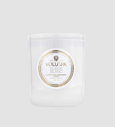 Suede Blanc Classic Candle