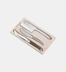 علبة جبنة خشبية طقم 3 قطع