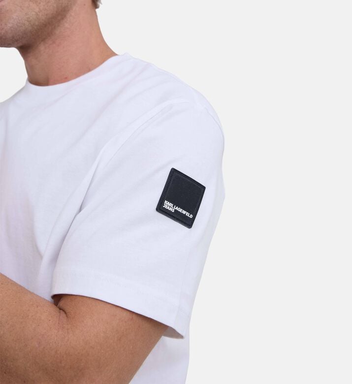 Silicone Logo-patch Short-sleeve T-shirt Silicone Logo-patch Short-sleeve T-shirt