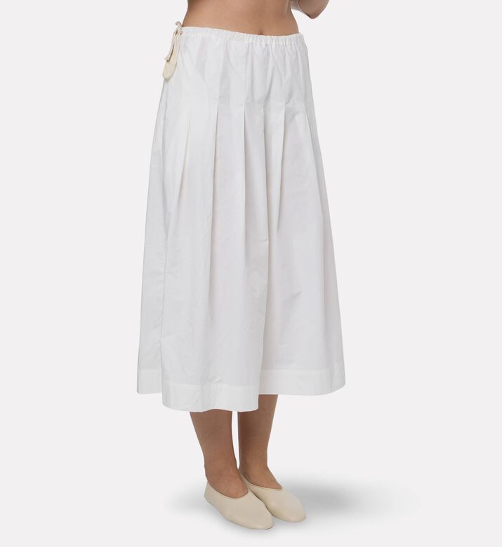 Soeur Amalia Pleated Midi Skirt, Model View