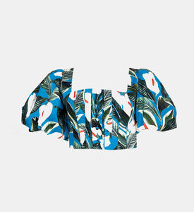 قميص أنثوريوم غاردن قصير قطن عضوي