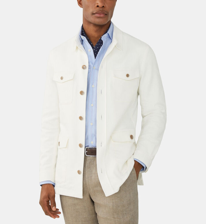 Sarahan Cuban Collar Jacket